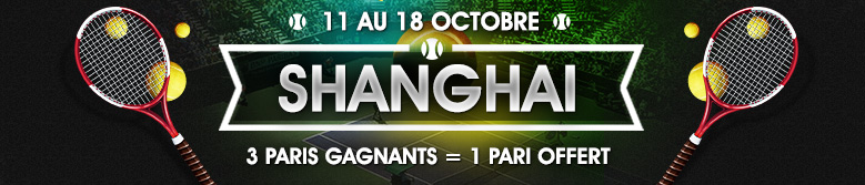 netbet atp shanghai tennis 3 paris gagnants 1 pari offert