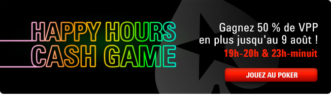 pokerstars cash game happy hours