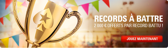 pokerstars records insolites freerolls 20000 euros garantis