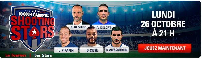 pokerstars shooting stars 10000 euros papin alessandrini cisse
