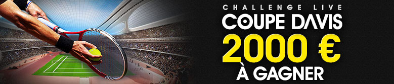 netbet challenge coupe davis 2000 euros quart finale france grande bretagne