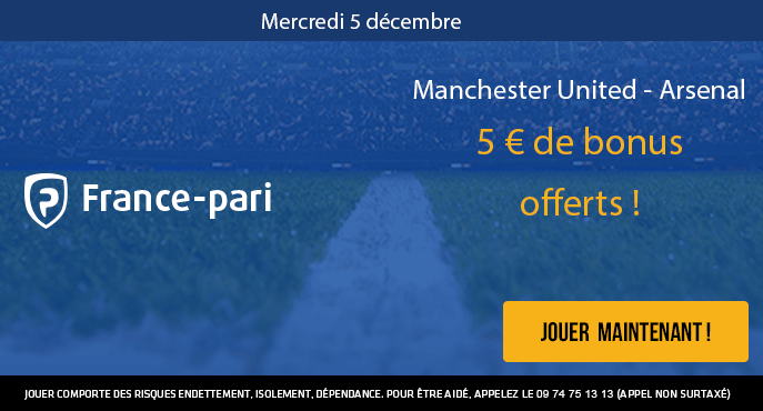 france-pari-premier-league-manchester-united-arsenal-5-euros-bonus