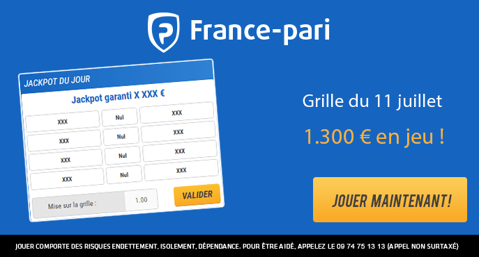 france-pari-grille-11-juillet-premier-10-football-europeen-1300-euros