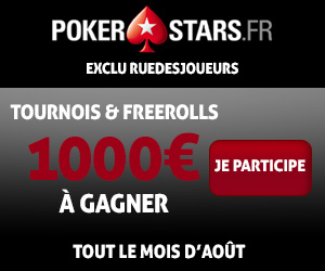 pokerstars tournois aout2016