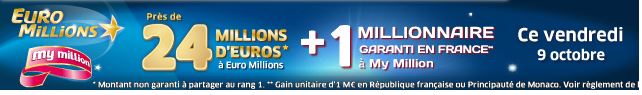 fdj euromillion mymillion 24 millions euros vendredi 9 octobre 2015