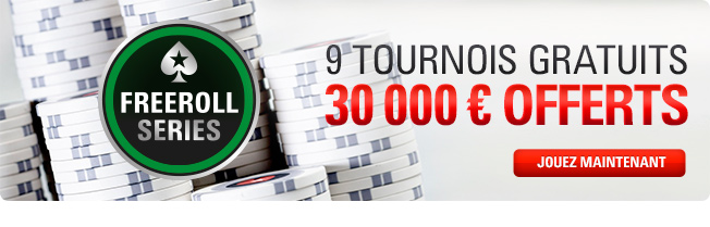 pokerstars freeroll series III 30000 euros offerts