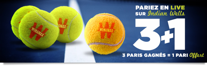 winamax Sport Indian Wells