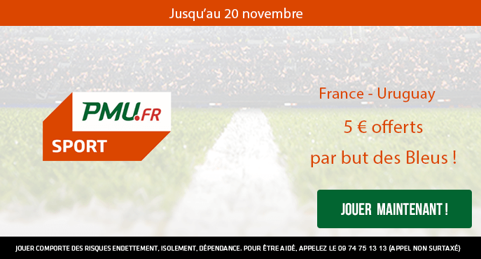 pmu-sport-match-amical-international-france-uruguay-5-euros-offerts-but-bleus