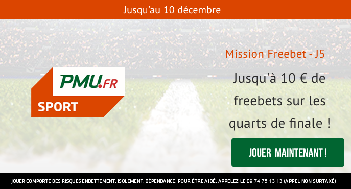 pmu-sport-mission-freebet-j5-combines-quarts-de-finale-coupe-du-monde-10-euros-offerts
