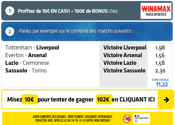 parionssport en ligne 100 euros offerts
