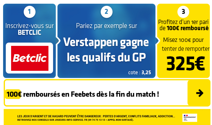 Pronostics Grand Prix de Singapour 2026 - Formule 1 (F1) - 11/10/2026 - 100€ de Bonus offerts