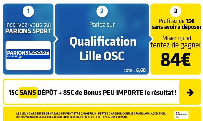 parionssport en ligne 100 euros offerts