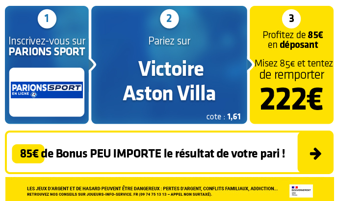 parionssport en ligne 100 euros offerts
