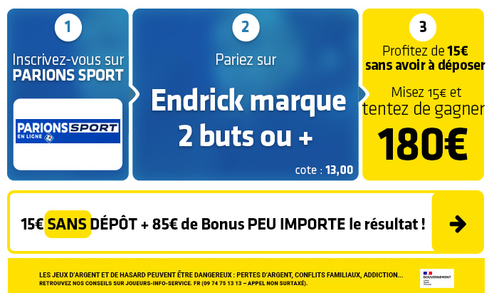 parionssport en ligne 100 euros offerts