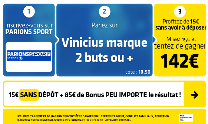 parionssport en ligne 100 euros offerts