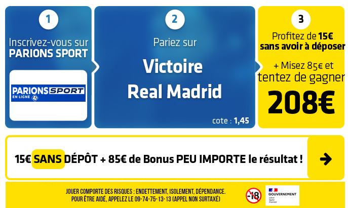 parionssport en ligne 100 euros offerts