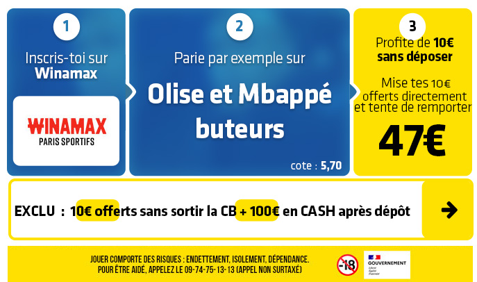 Pronostic Real Bayern : 10€ sans déposer d'argent pour miser SANS RISQUE sur le choc de C1 de ce mardi !