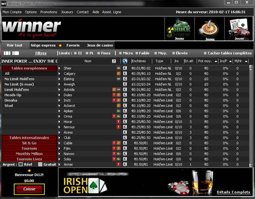 logiciel winner poker
