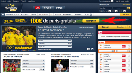 inscription eurosportbet inscription eurosportbet