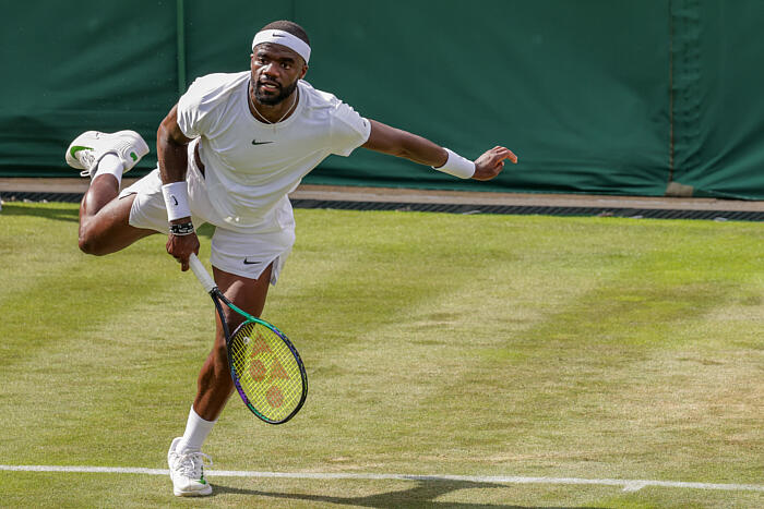 Frances Tiafoe et Félix Auger-Aliassime avant leur duel à Halle