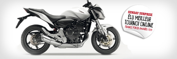 Winamax: 50.000€ et une moto à gagner ce dimanche!